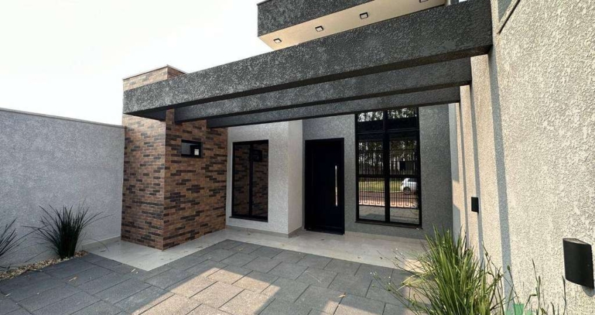 Casa com 1 Suíte + 2 Quartos à venda por R$ 630.000 - Tropical - Cascavel/PR