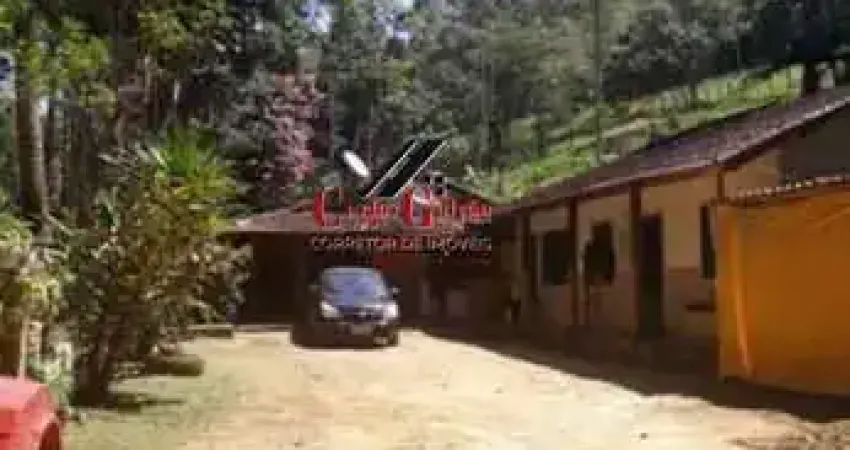 Chácara com 46,000m² casa com com 3 quartos, à venda em paraibuna, cedro