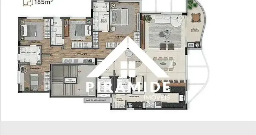 Apartamento com 4 quartos à venda em Ouro Preto, Belo Horizonte 