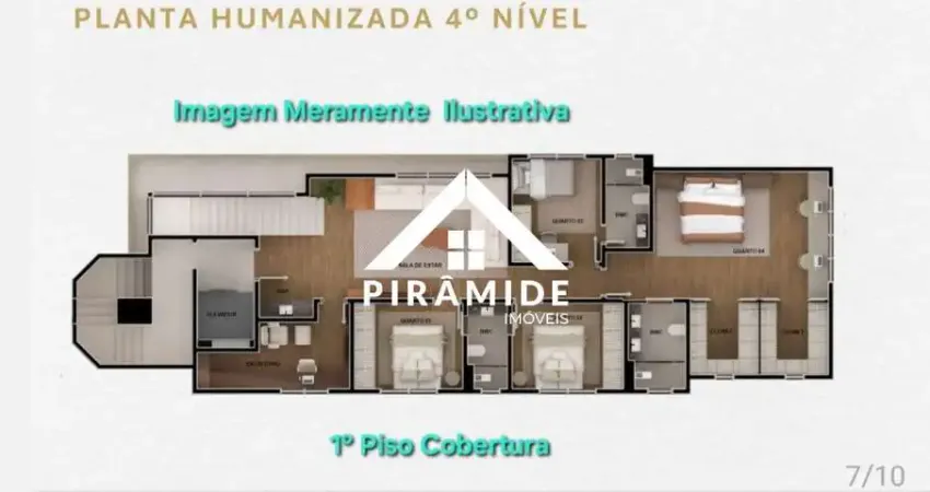 Cobertura com 4 quartos à venda em Jaraguá, Belo Horizonte