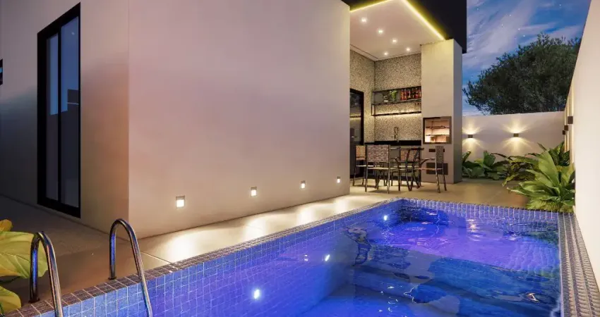 Casa Térrea com Piscina no Sunville – Alto Padrão e Conforto!