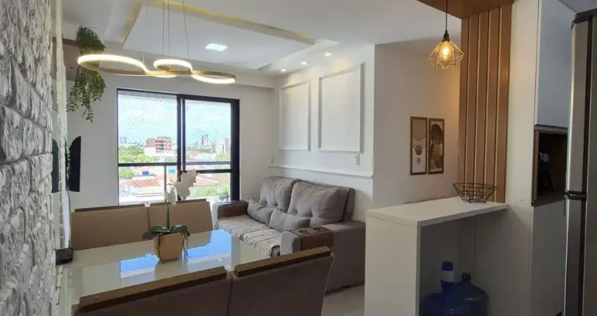 Apartamento Porteira Fechada a 400m do Mar – Praia do Poço | 3 Quartos | 58m²
