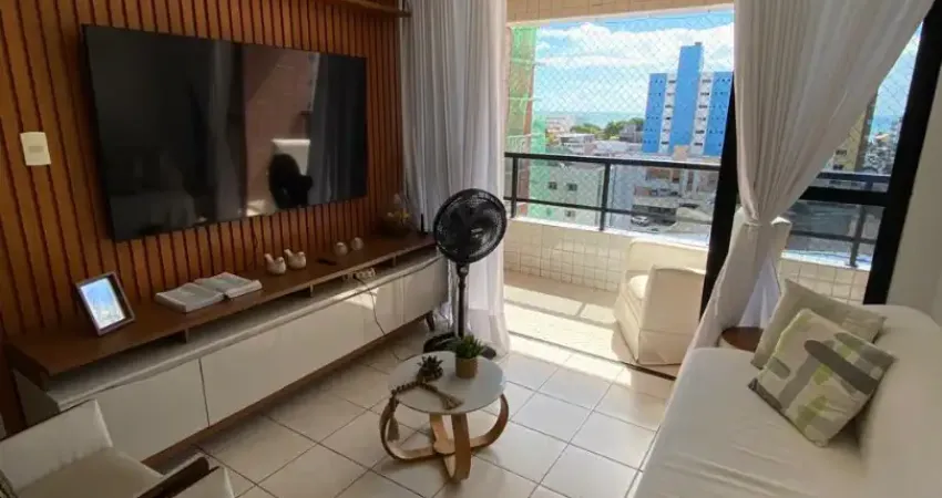 Apartamento a venda no manaíra - 97m² 3 quartos sendo 2 suítes