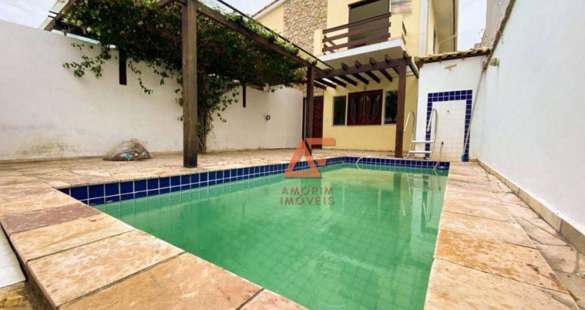 Casa com 5 dormitórios, 220 m² - venda por R$ 660.000,00 ou aluguel por R$ 3.350,00/mês - Nova São Pedro - São Pedro da Aldeia/RJ