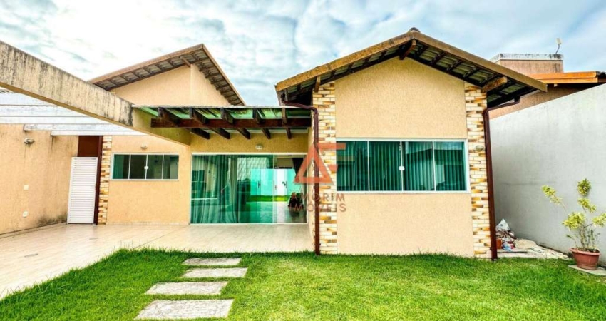 Casa com 3 dormitórios para alugar por R$ 4.601,98/mês - Nova São Pedro - São Pedro da Aldeia/RJ