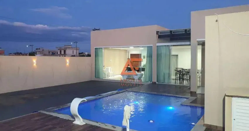 Casa com 3 dormitórios à venda, 210 m² por R$ 730.000 - Recanto do Sol - São Pedro da Aldeia/RJ