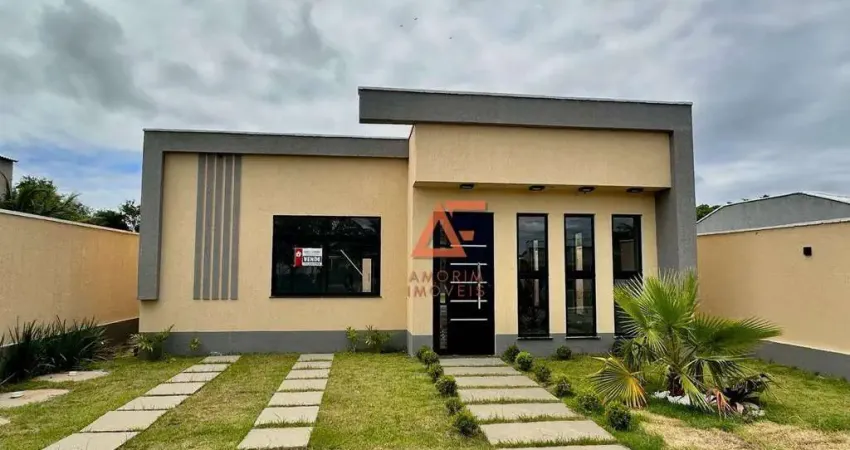 Casa com 3 dormitórios à venda, 156 m² por r$ 720.000 - recanto do sol - são pedro da aldeia/rj