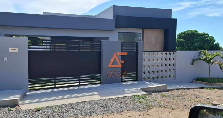 Casa com 3 dormitórios à venda, 151 m² por R$ 730.000,00 - Balneário São Pedro - São Pedro da Aldeia/RJ