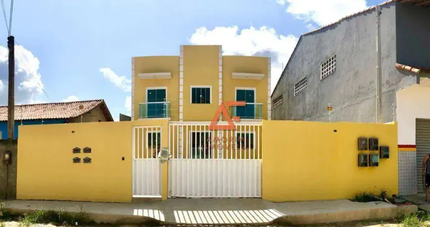 Apartamento com 3 dormitórios à venda, 82 m² por r$ 330.000 - base aeronaval - são pedro da aldeia/rj