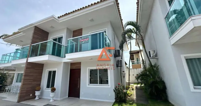 Casa com 3 dormitórios à venda, 140 m² por r$ 950.000,00 - portinho - cabo frio/rj