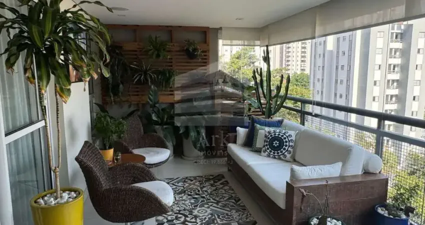 Apartamento com 3 suítes e 3 vagas. 194 m² - Bosque da Saúde. Condominio Clube