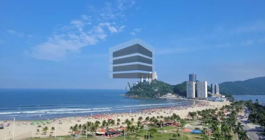 Apartamento mobiliado a venda de Frente para o Mar em São Vicente