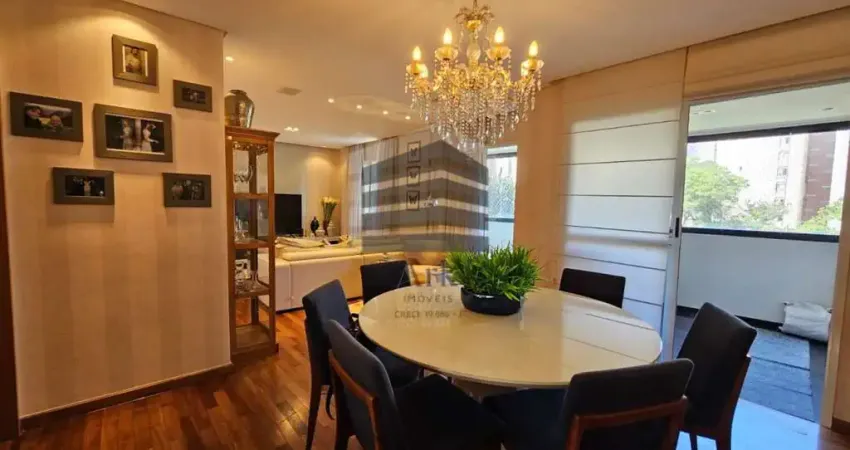Apartamento à venda, com 131m², 3 suítes, varanda gourmet e 2 vagas, na Vila Mariana, SÃO PAULO - SP