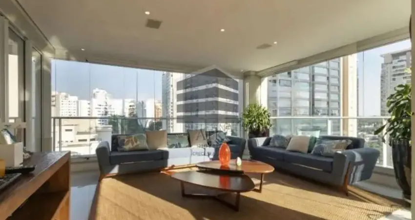 Apartamento para venda ou locação com 370 m² 4 quartos sendo 4 suítes, 5 banheiros e 5 vagas