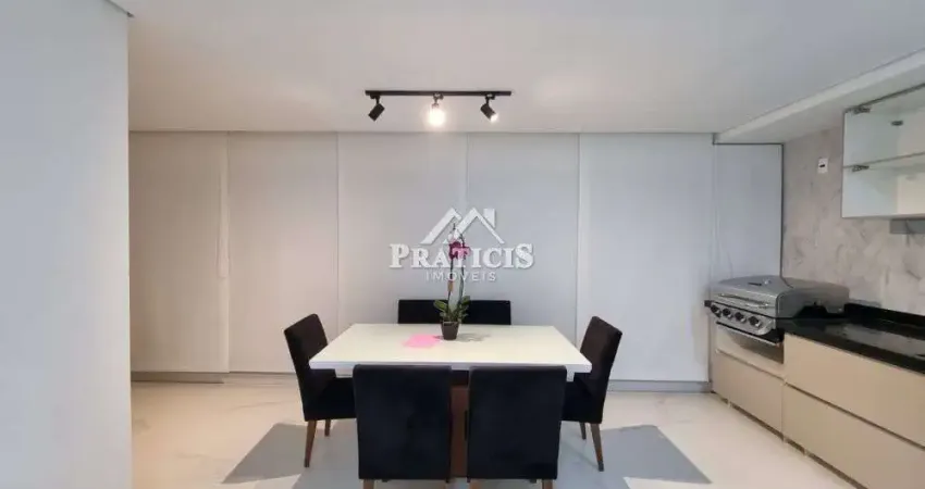 Apartamento a venda com, 3 dormitorios, 2 vagas e 2 banheiros.