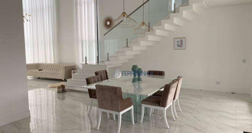 Casa com 3 dormitórios, 360 m² - venda por R$ 3.500.000,00 ou aluguel por R$ 16.870,00/mês - Condomínio Residencial Alphaville - São José dos Campos/SP