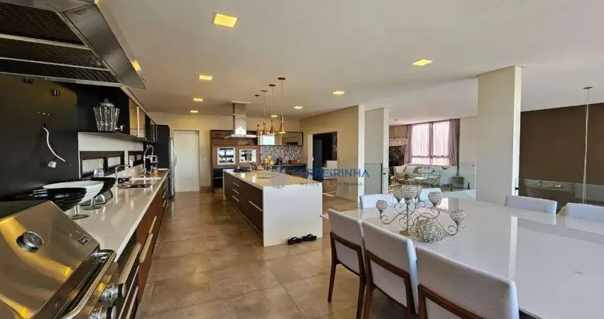 Casa com 5 dormitórios, 548 m² - venda por r$ 6.000.000 ou aluguel por r$ 22.000/mês - urbanova - são josé dos campos/sp