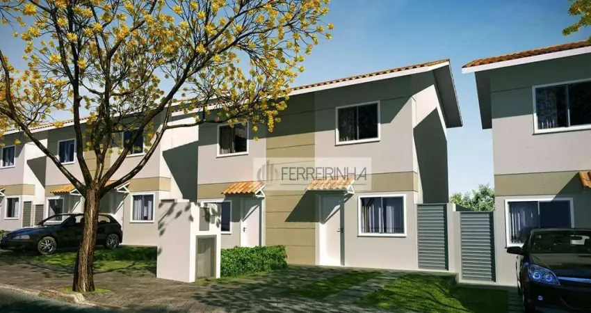 Casa com 2 dormitórios à venda, 57 m² por R$ 300.000,00 - Condomínio Residencial Campo Belo - São José dos Campos/SP