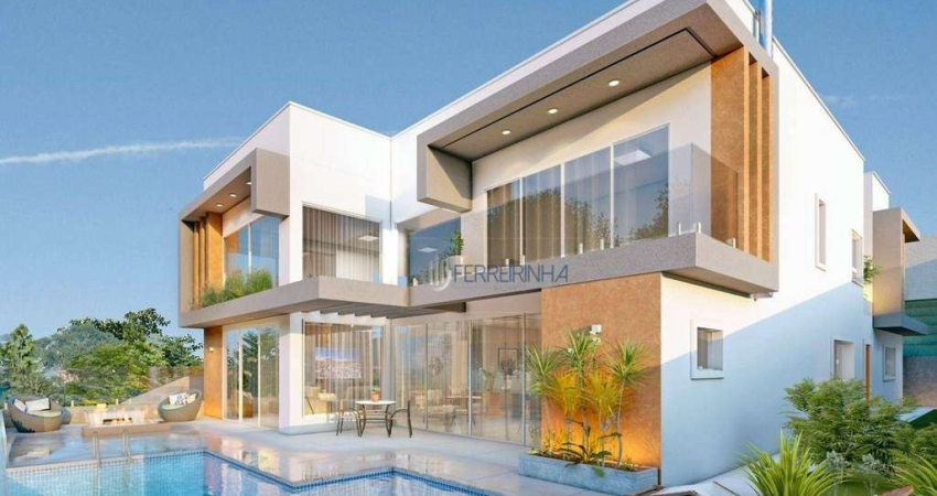 Casa com 4 dormitórios à venda, 446 m² por R$ 5.500.000,00 - Condomínio Reserva do Paratehy - São José dos Campos/SP