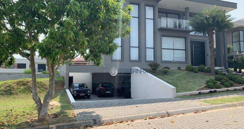 Casa com 4 dormitórios à venda, 400 m² por R$ 7.500.000,00 - Condomínio Reserva do Paratehy - São José dos Campos/SP