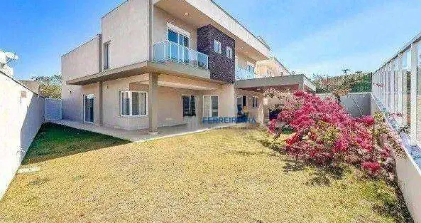 Casa com 5 dormitórios, 431 m² - venda por r$ 3.700.000,00 ou aluguel por r$ 16.750,00/mês - condomínio residencial montserrat - são josé dos campos/sp