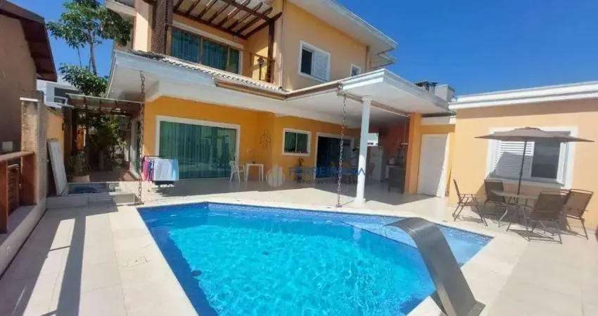 Casa com 3 dormitórios, 320 m² - venda por r$ 2.700.000,00 ou aluguel por r$ 9.350,00/mês - condomínio residencial jaguary - são josé dos campos/sp