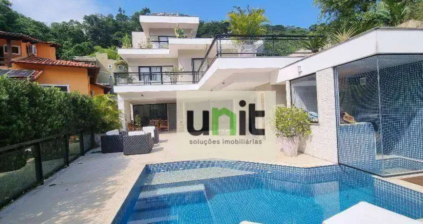 Casa com 6 dormitórios à venda, 380 m² por r$ 4.000.000,00 - itaipu - niterói/rj