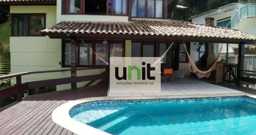 Casa com 4 dormitórios à venda por r$ 1.500.000,00 - itaipu - niterói/rj