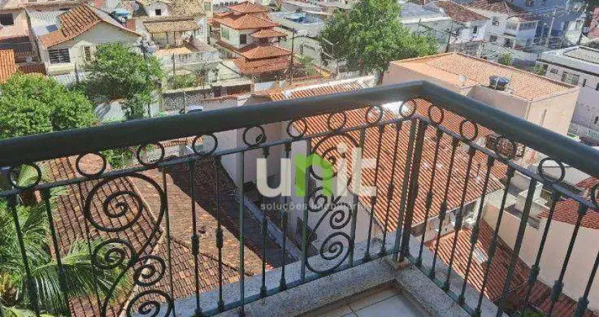 Apartamento com 3 dormitórios à venda, 110 m² por r$ 750.000,00 - pe pequeno - niterói/rj