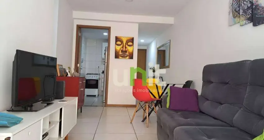 Apartamento com 2 dormitórios à venda, 59 m² por R$ 440.000 - Centro - Niterói/RJ