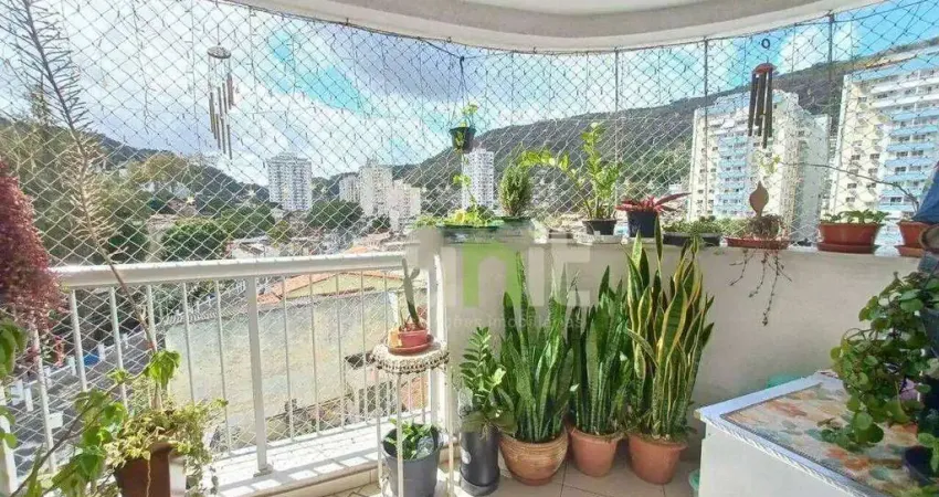 Apartamento com 2 dormitórios à venda, 58 m² por r$ 495.000,00 - santa rosa - niterói/rj