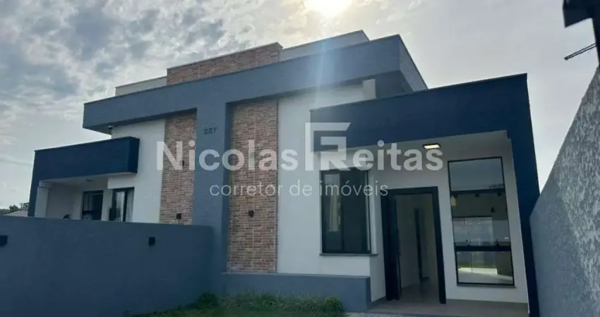 Casa nova com design moderno e acabamento impecável em saint etiene – matinhos (pr) ca305
