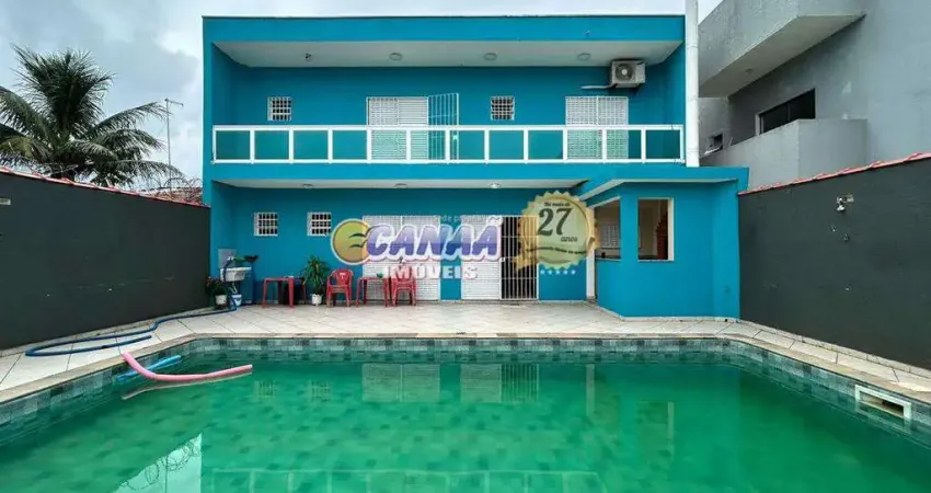 Sobrado com 2 quartos, Balneário Itaguai, Mongaguá - R$ 426 mil, Cod: 11840
