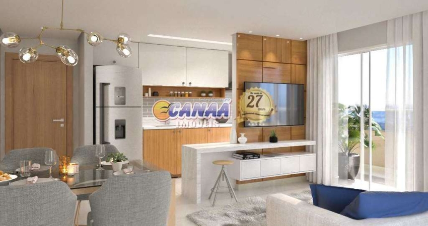 Apartamento com 1 quarto, Guilhermina, Praia Grande - R$ 298 mil, Cod: 11996