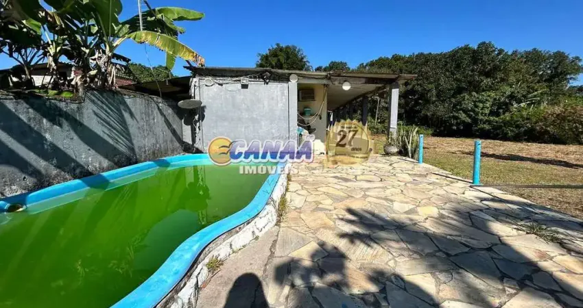 Chácara com 2 quartos, Jardim Primavera, Mongaguá - R$ 341 mil, Cod: 12042
