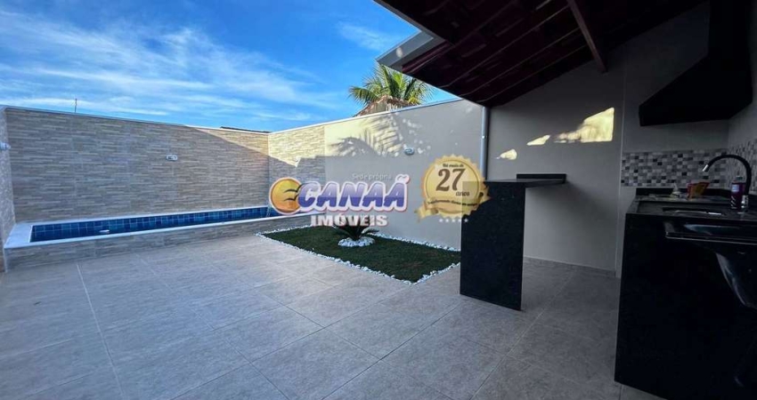 Casa com 2 quartos, Balneário América, Mongaguá - R$ 359 mil, Cod: 12118