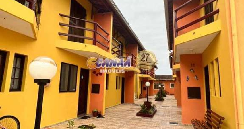 Sobrado de Condomínio com 2 quartos, Vila Atlântica, Mongaguá - R$ 320 mil, Cod: 10739