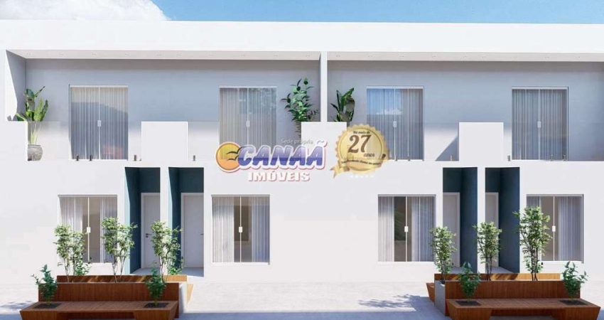 Sobrado de Condomínio com 2 quartos, Vila São José, Mongaguá - R$ 279 mil, Cod: 11753