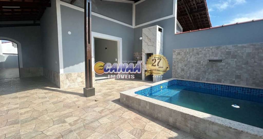 Casa com 3 quartos, Parque Balneário Comodoro, Mongaguá - R$ 500 mil, Cod: 12310