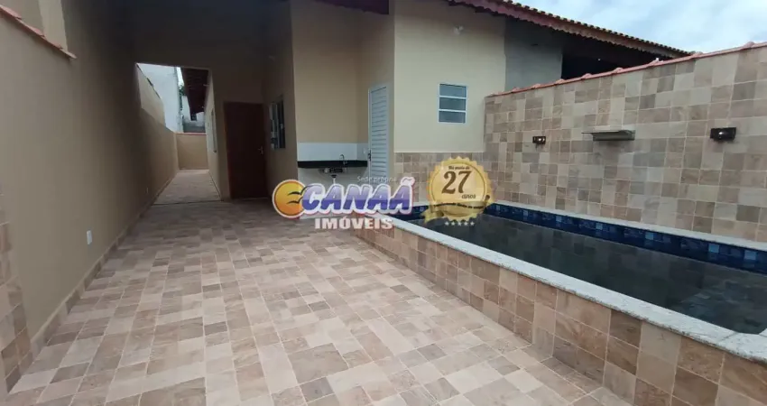 Oportunidade! casa nova com piscina à venda em itanhaém, litoral sul de sp.