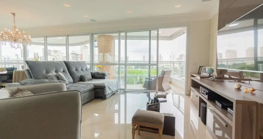 Apartamento de 222 m² no Jardim Anália Franco com Terraço e churrasqueira em Frente ao Parque.