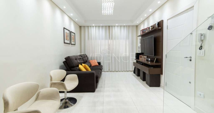 Sobrado à venda com 190 m² com 4 dormitórios, 2 vagas e área gourmet com churrasqueira