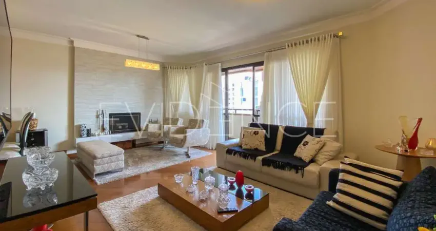 Apartamento alto padrão à venda no Tatuapé com 188 m², 4 dormitórios, 4 vagas  e VARANDA GOURMET
