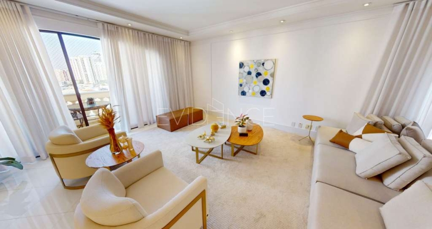 APARTAMENTO ESPAÇOSO COM 4 DOMITÓRIOS SENDO 2 SUÍTES E 4 VAGAS NO TATUAPÉ VENHAM CONHECER ! ! !