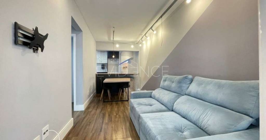 Apartamento mobiliado à venda no Prada Tatuapé com 50 m², 2 dormitórios e 2 vagas