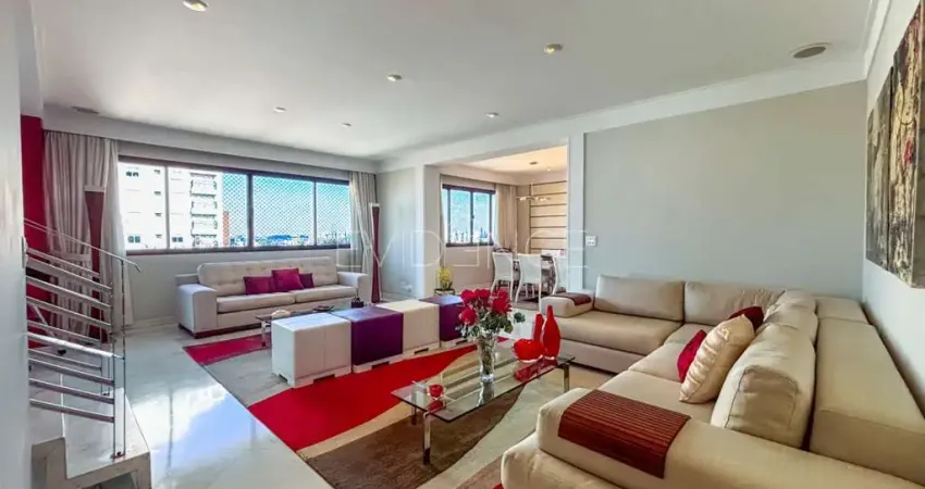 Cobertura Duplex de Alto Padrão à venda na Mooca com 523 m² | 4 Suítes | 6 Vagas | Piscina