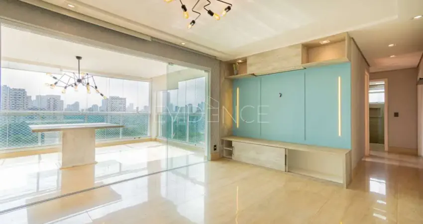 Apartamento de alto padrão com 109 metros e 3 dormitórios