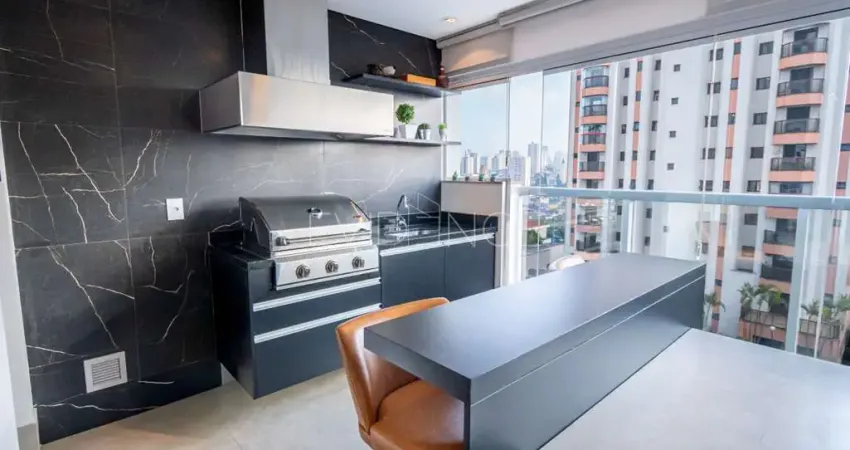Apartamento à venda com 105 m² no Tatuapé - Varanda Gourmet Envidraçada