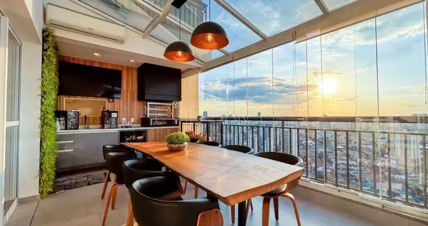 Cobertura duplex á venda na vila regente feijó com 189m² 3 suítes 3 vagas e varanda gourmet