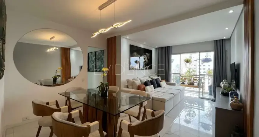 Apartamento à venda no bairro tatuapé com 3 dormitórios e 2 vagas - reformado - itatiaia (azevedo)